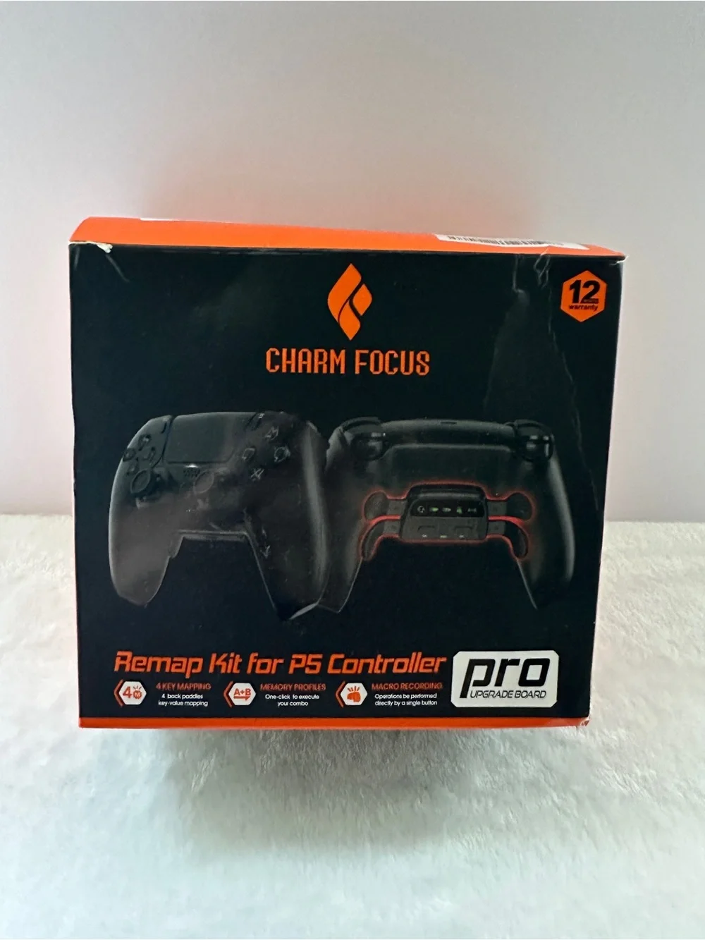 Charm Focus Pro Remap Kit Programmable Combo Function w case PS5 NEW